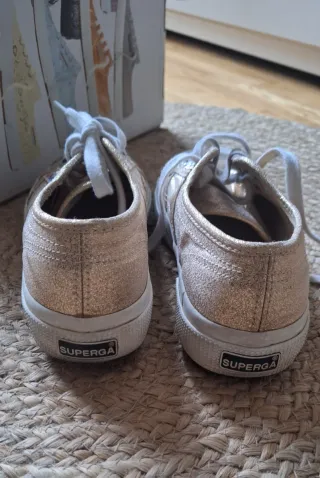Zapatillas Superga Mujer Doradas