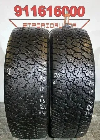 -255 75 17 T GOODYEAR RUEDA AL 90% VIDA UTIL