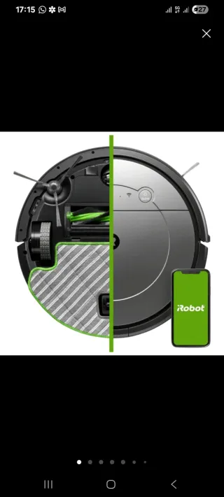 Robot Aspirador Friegasuelos Roomba Combo R1138