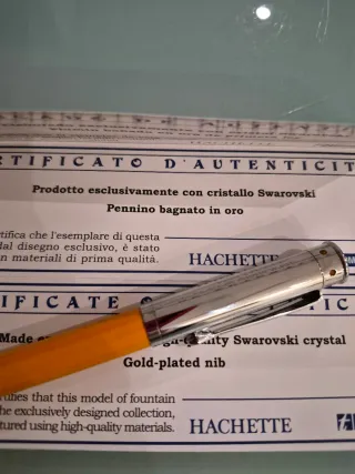 Penna Stilografica Cristalli Swarovski