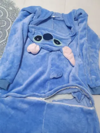 Pijama Entero Lilo y Stitch Azul
