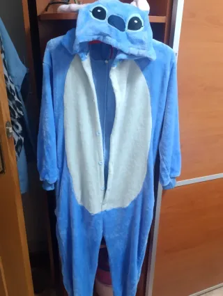 Pijama Entero Lilo y Stitch Azul