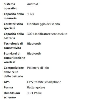 Smartwatch OUKITEL uomo donna bianco