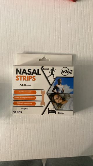 Cerotti Nasali RUSH Adult Size 50 PCS