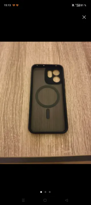 Funda móvil opaca con MagSafe