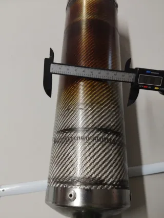 Silencioso de Escape Kart