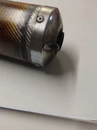 Silencioso de Escape Kart