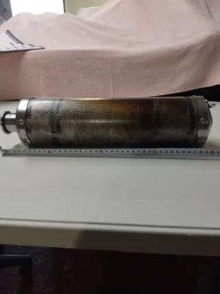 Silencioso de Escape Kart