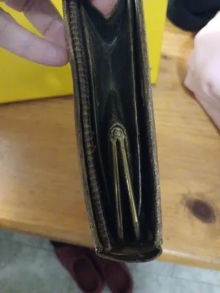 Bolso de piel vintage años 20