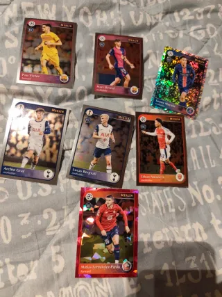 Colección cromos fútbol Merlin 25-26