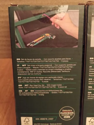 Juego de llaves Parkside