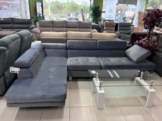 Sofá rinconera cabezales estilo italiano NUEVO