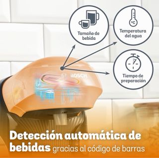 Cafetera Tassimo Bosch Naranja