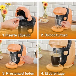 Cafetera Tassimo Bosch Naranja