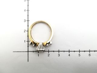 Anillo de Oro Bicolor 18 Kt. 6.8 gr.  segunda mano