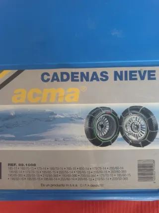 Cadenas para nieve ACMA