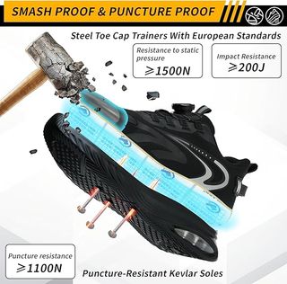 Zapatos de Seguridad Talla 42