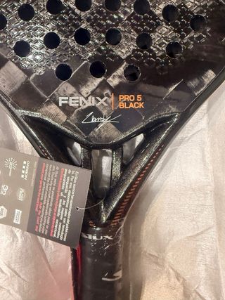 Pala pádel Siux Fenix Pro S Black 360g Nueva 155€