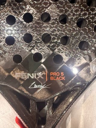 Pala pádel Siux Fenix Pro S Black 360g Nueva 155€