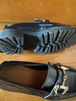 Mocasines T37 Negro Un Uso