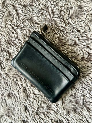 Cartera Adolfo Domínguez Negra Piel