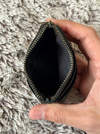 Cartera Adolfo Domínguez Negra Piel