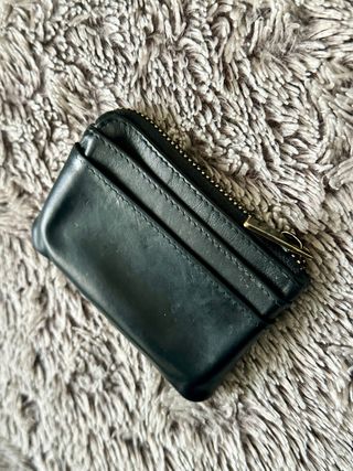 Cartera Adolfo Domínguez Negra Piel