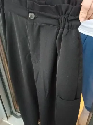 Pantalón Zara Negro Mujer