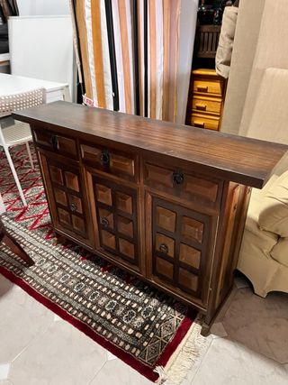 Mueble de entrada de madera