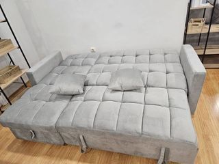 Sofá Cama Chaiselong con arcón, Nuevo!!