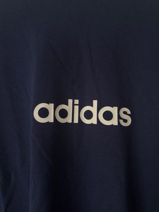 Camiseta Adidas azul manga corta nueva