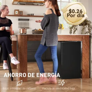 Nevera Pequeña Congelador 91L Silenciosa