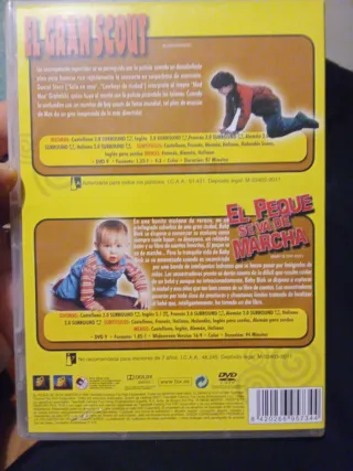 Pack 2 Películas DVD El Gran Scout