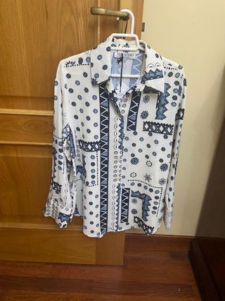 Camisa Valentino Estampada Talla M