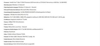 Portátil Lenovo Yoga Slim 7 Gris