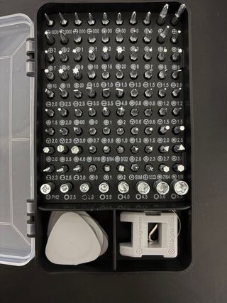 Caja de puntas de destornillador