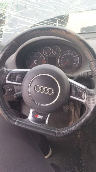 Volante + Airbag Audi A3 8P Achatado