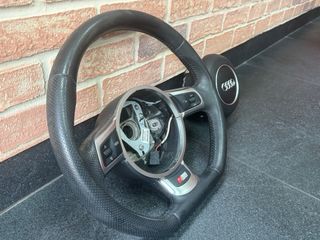 Volante + Airbag Audi A3 8P Achatado