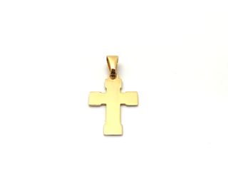 E1796545-32 Colgante Cruz Oro 18k