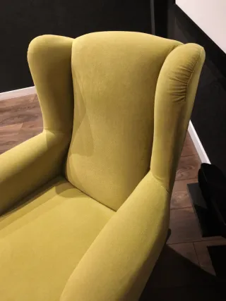 Mecedora sillón color pistacho