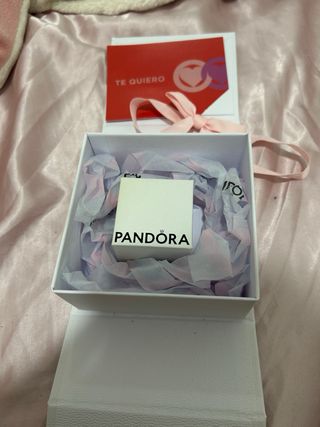 Anillo Pandora Princesa Corona Oro Rosa