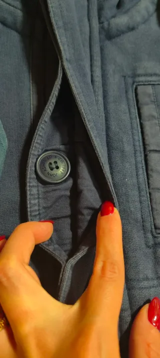 Felpa invernale blu da ragazzo John Ashfield