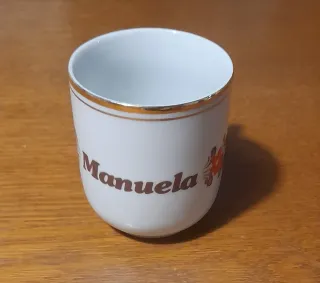 Tazza con nome Manuela