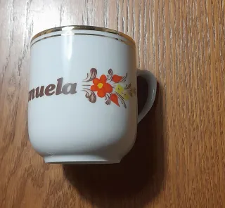 Tazza con nome Manuela