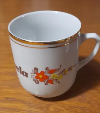 Tazza con nome Manuela