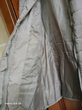 Giubbino Conbipel grigio con cappuccio