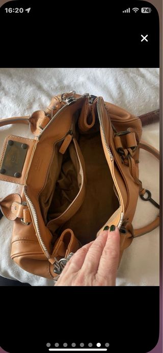 Bolso Chloé color camel