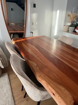 Tavolo Kave Home in Legno e Metallo