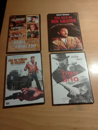 Lote 7 Películas DVD Western Sin Estrenar