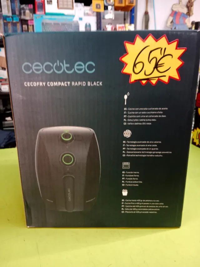 Cecofry Compact Rapid Black Cecotec